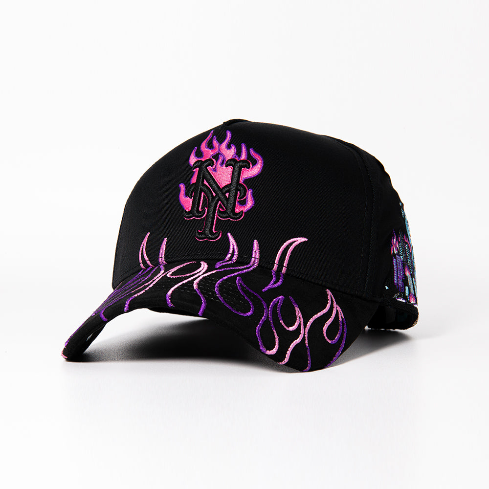 NY FLAMES RED PURPLE