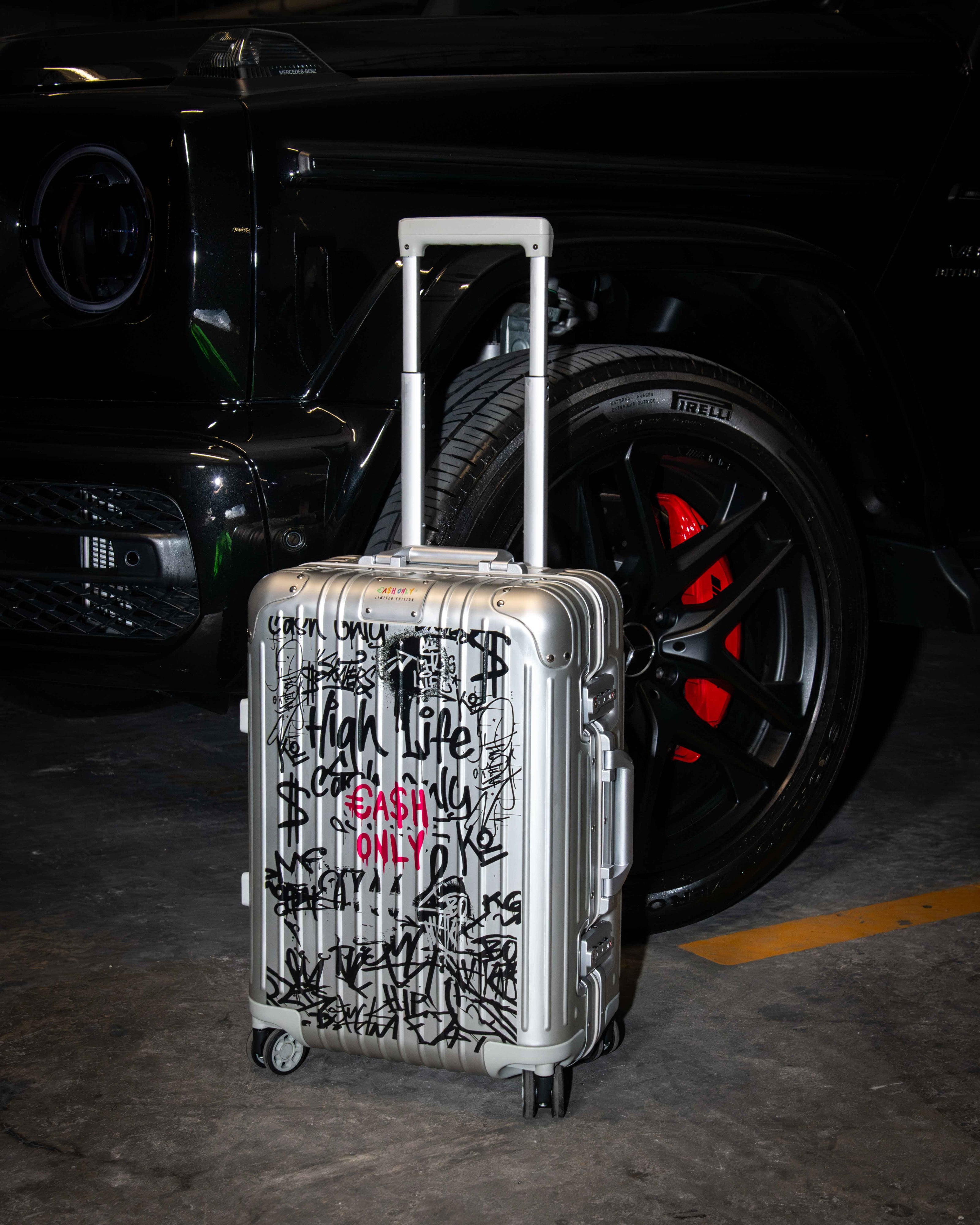 Maleta High Life Grafiti Silver