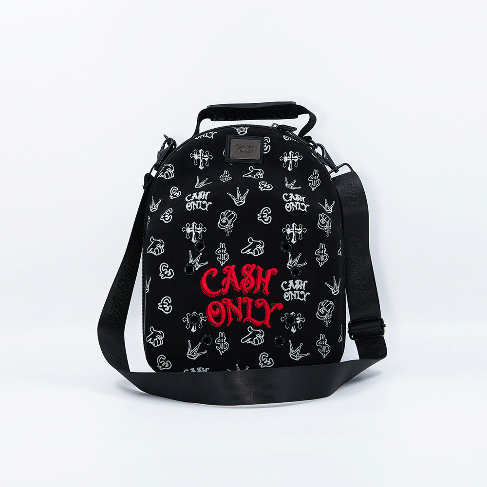 BLACK FULL PRINT CARRIER