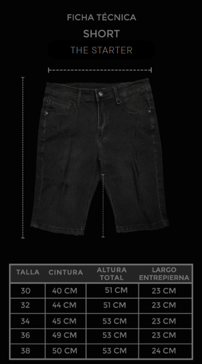 The Shorts Blue Washed