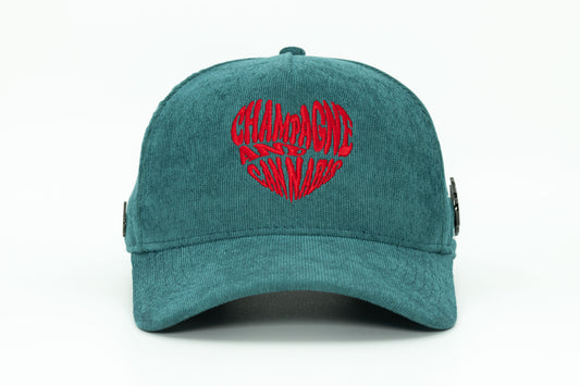 CHAMPAGNE AND CANNABIS TEAL (c)