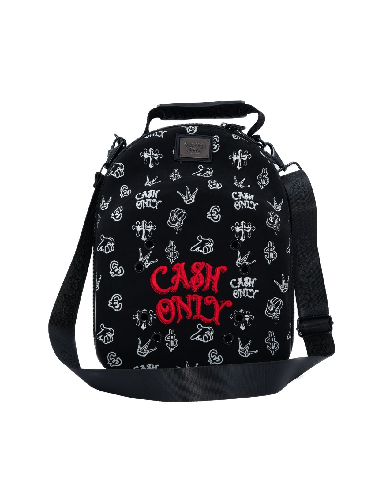 BLACK FULL PRINT CARRIER