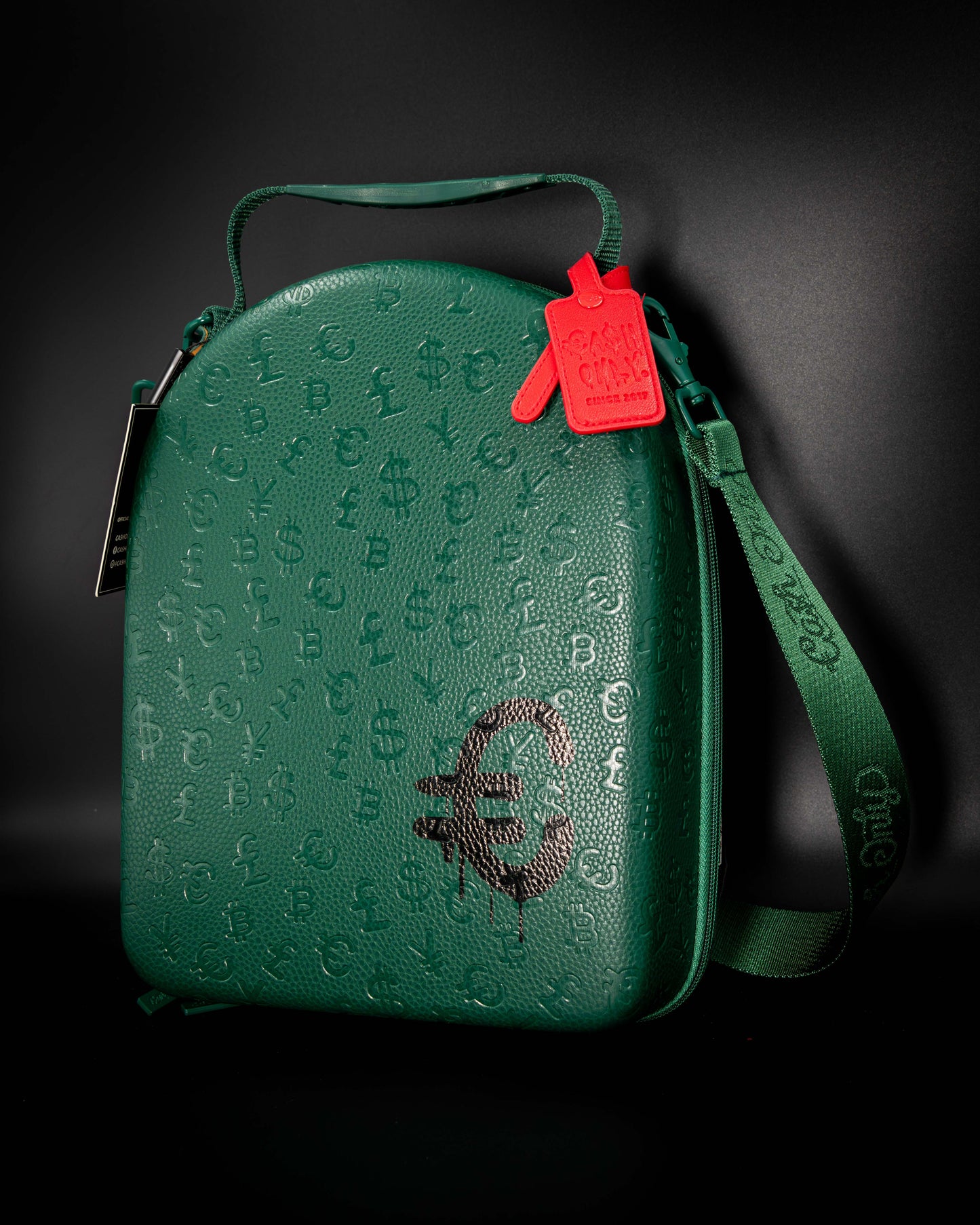 FULLY EMBOSSED GREEN CARRIER