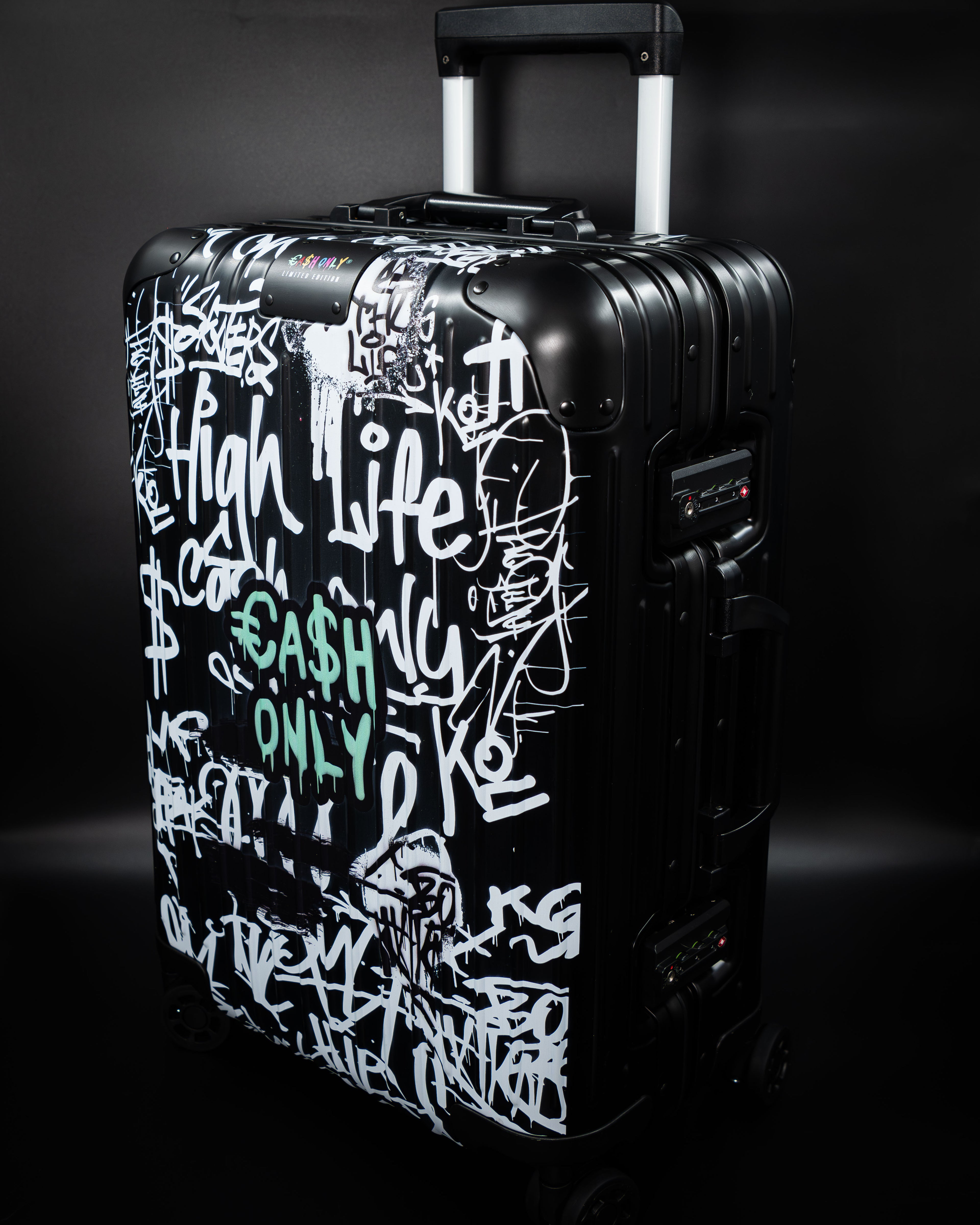 Maleta High Life Grafiti Black